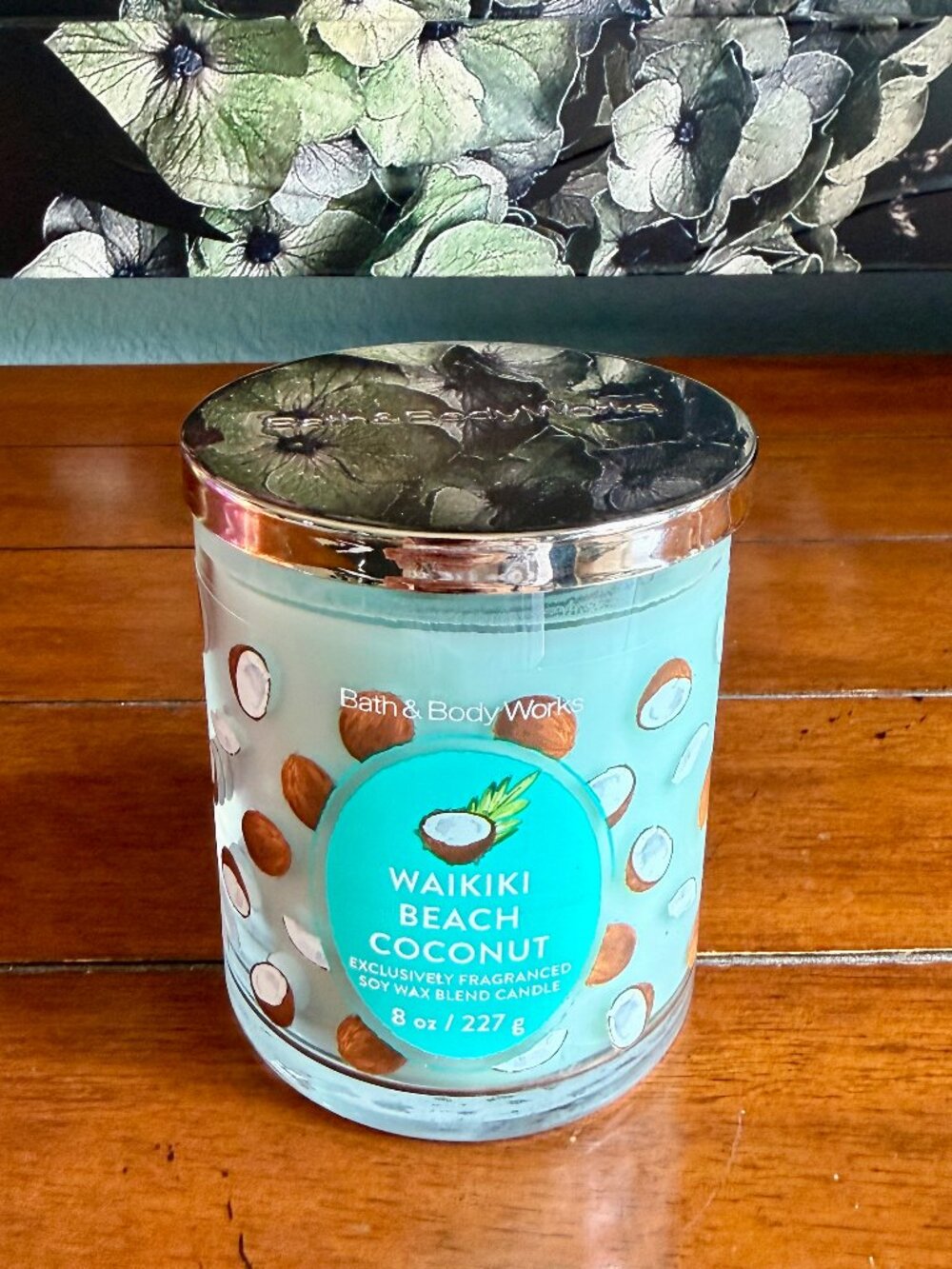 NEW WAIKIKI BEACH COCONUT Single Wick Candle Bath & Body Works